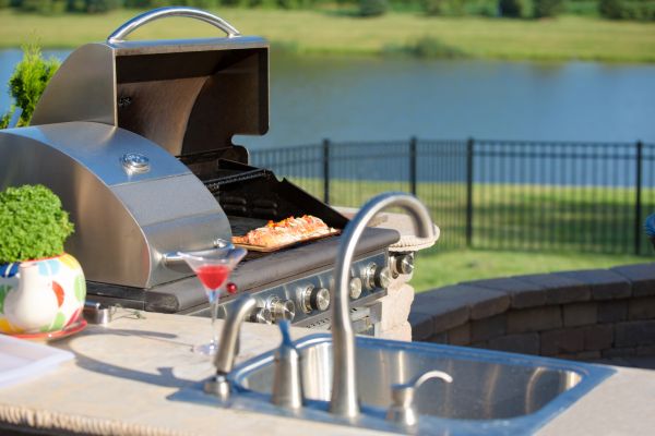 Cost of Outdoor Kitchen Plumbing in Fredericksburg