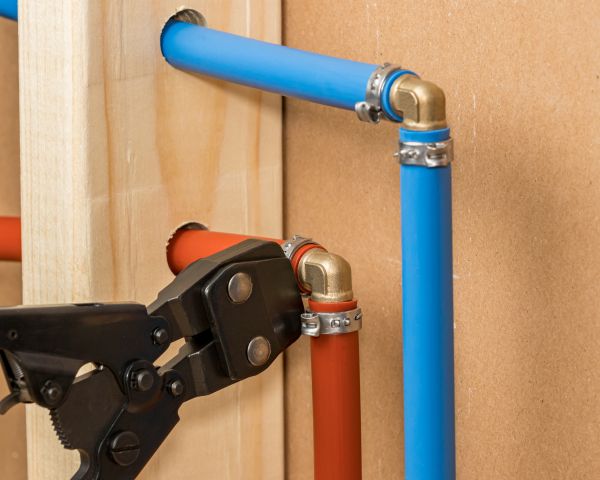 Pex Piping Installation in Fredericksburg