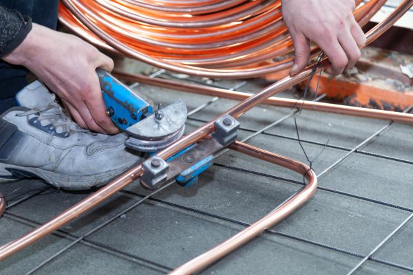 Copper Piping Installation in Fredericksburg