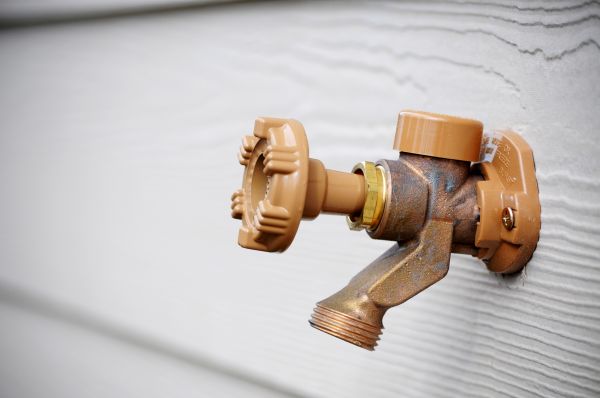 Outdoor Spigot Installation in Fredericksburg