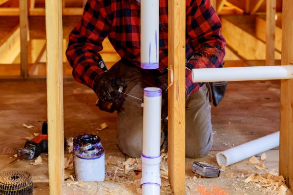 PVC Piping Installation in Fredericksburg